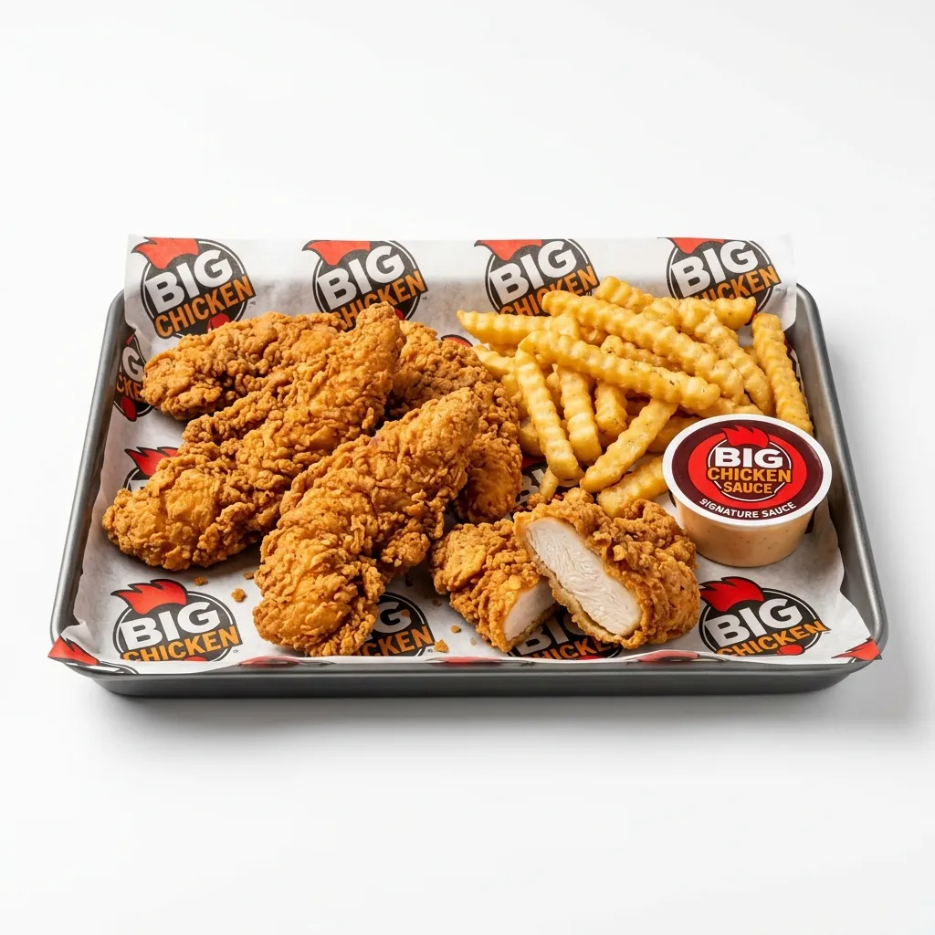 5 Tender Plate Big Chicken