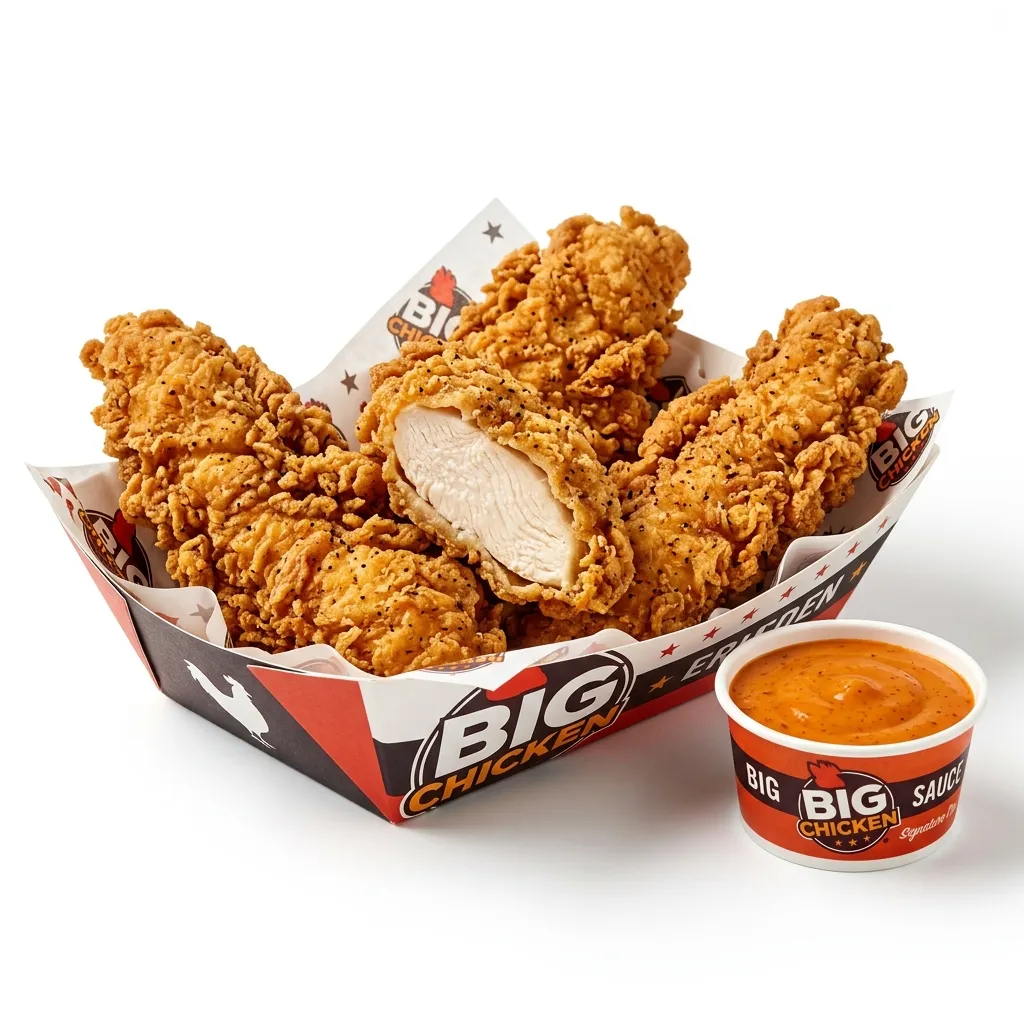 3 Chicken Tenders Big Chicken
