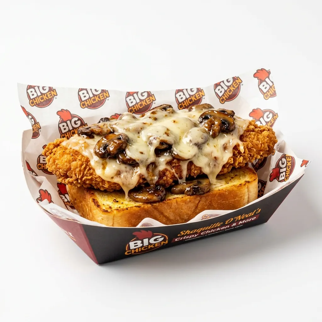 Mushroom Melt Big Chicken