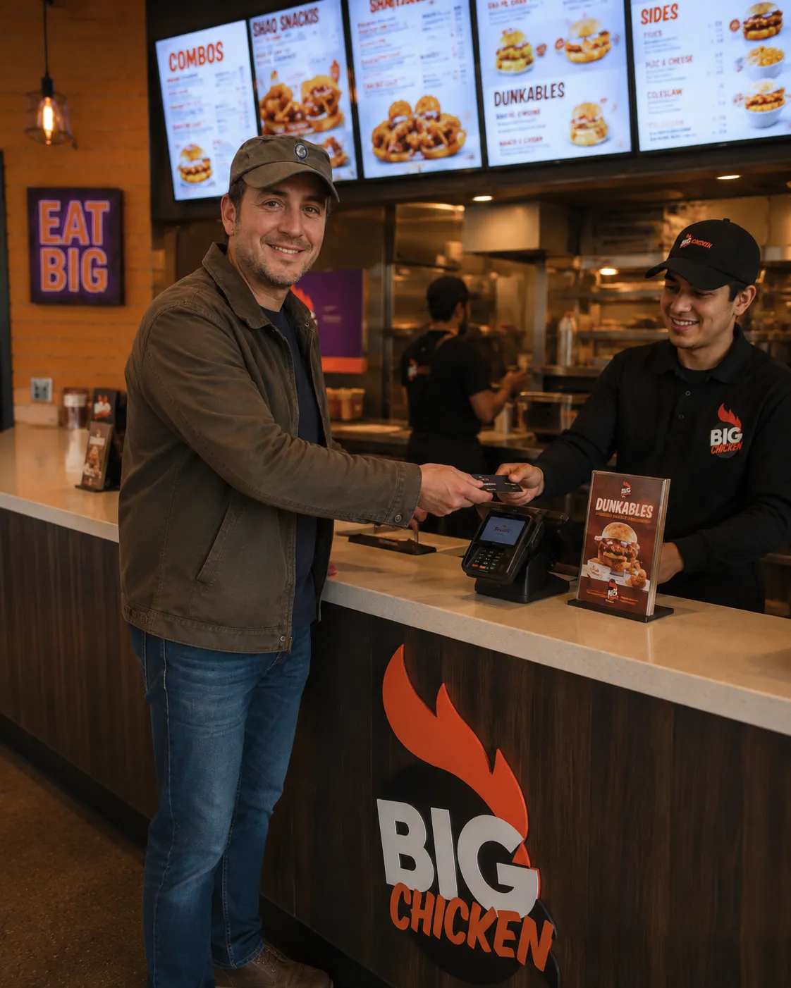 Payment Methods I Used at Big Chicken